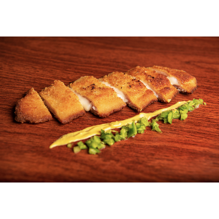 Cachopo Tradicional de pollo relleno de jamón York y queso gouda