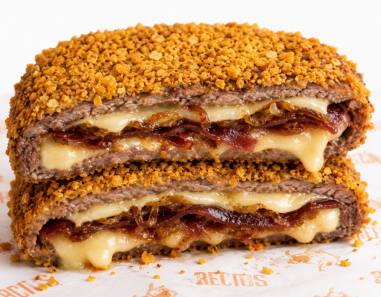 Cachopo Smoke Crunch con empanado crujiente de kikos
