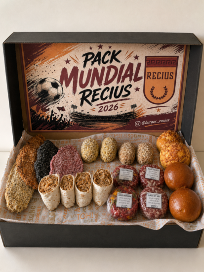 Pack La Convocatoria Mundial by Recius con cachopos y burgers gourmet