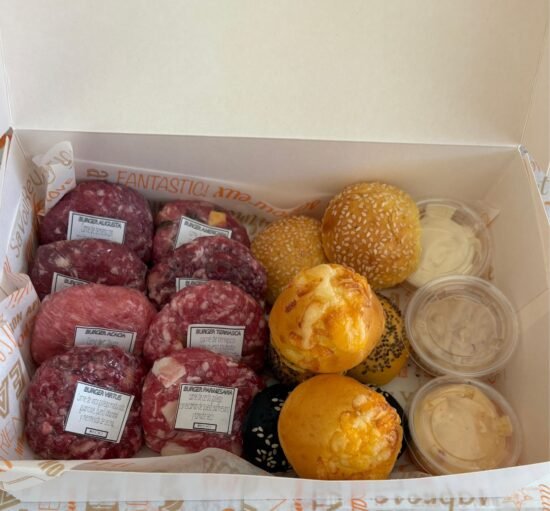Mini Recius Collection con 8 miniburgers gourmet diferentes.