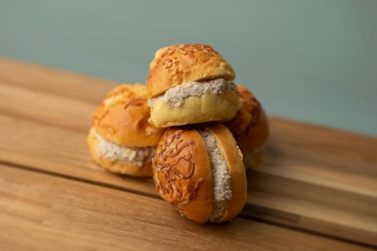 Mini brioche de 4quesos